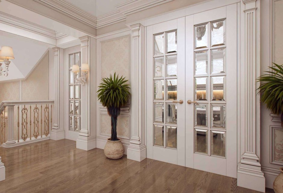 Классические двери в интерьере