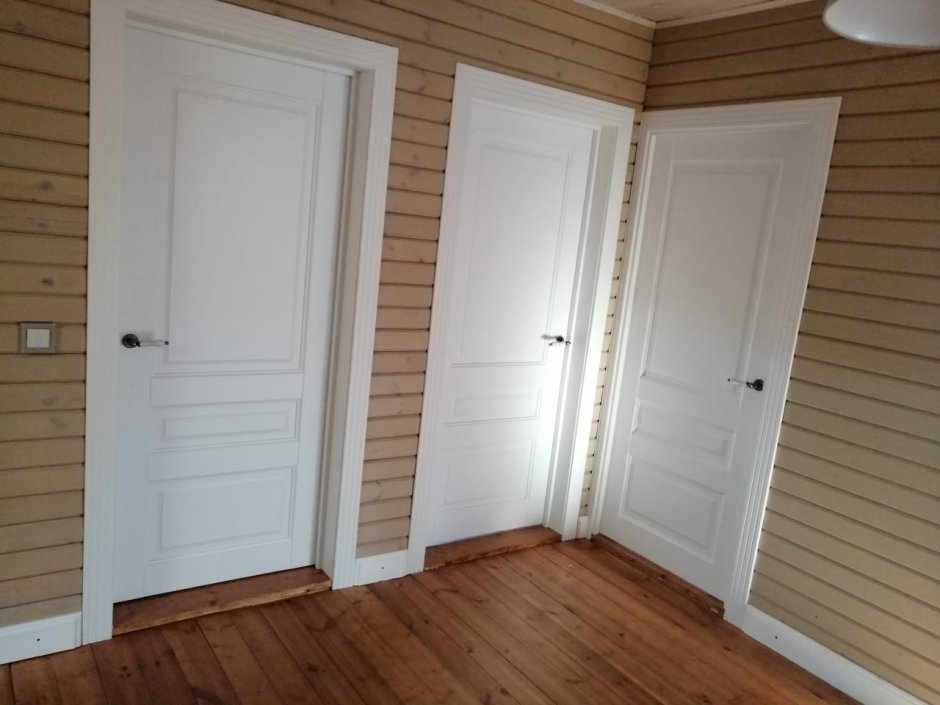 Двери Альберо Эрмитаж 2 белый винил