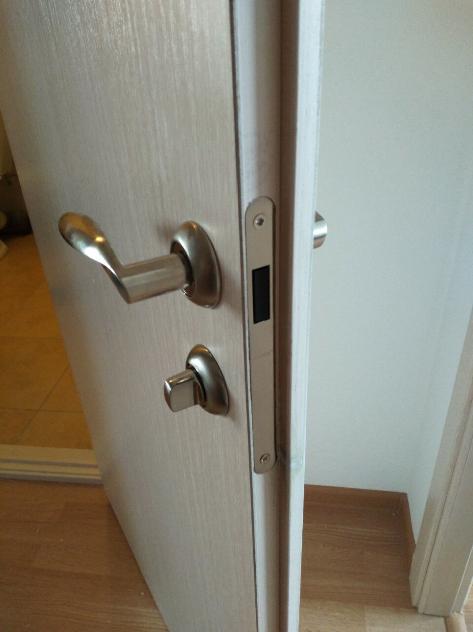 Двери с врезанной фурнитурой