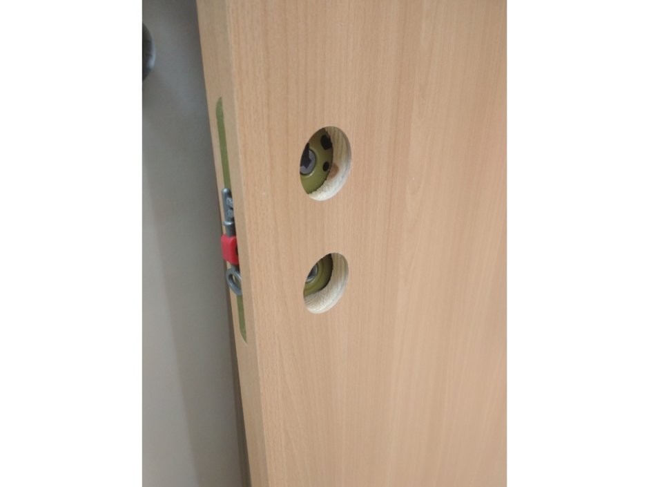 Полотно дверное глухое Олови 3d дуб с притвором м10x21