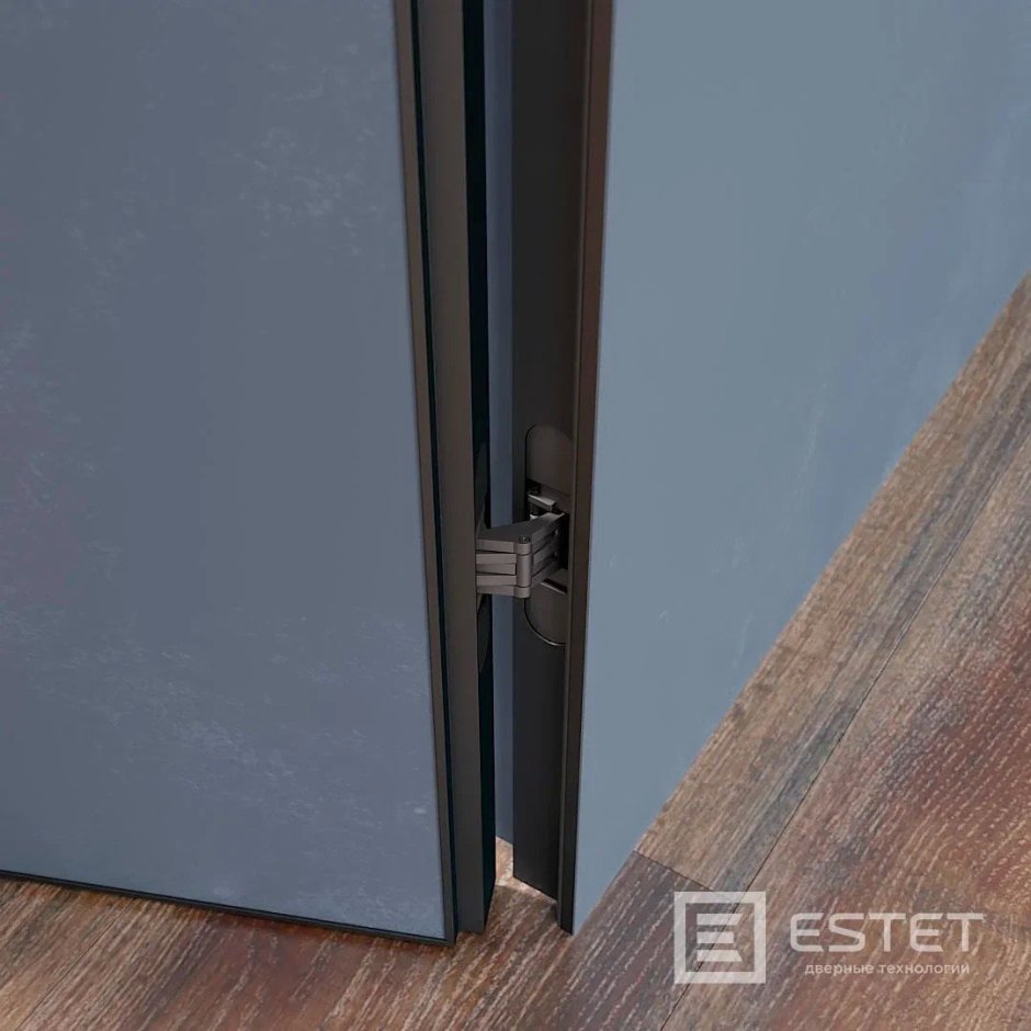 Профиль Дорс черная алюминиевая коробка