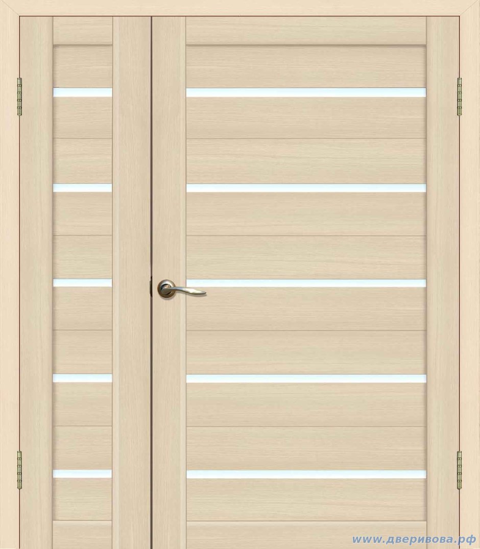 Распашные ассиметричные двери экошпон ла Стелла модель 206