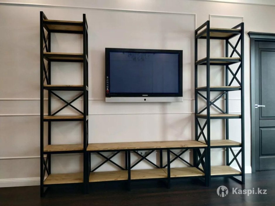 Стеллаж для телевизора лофт