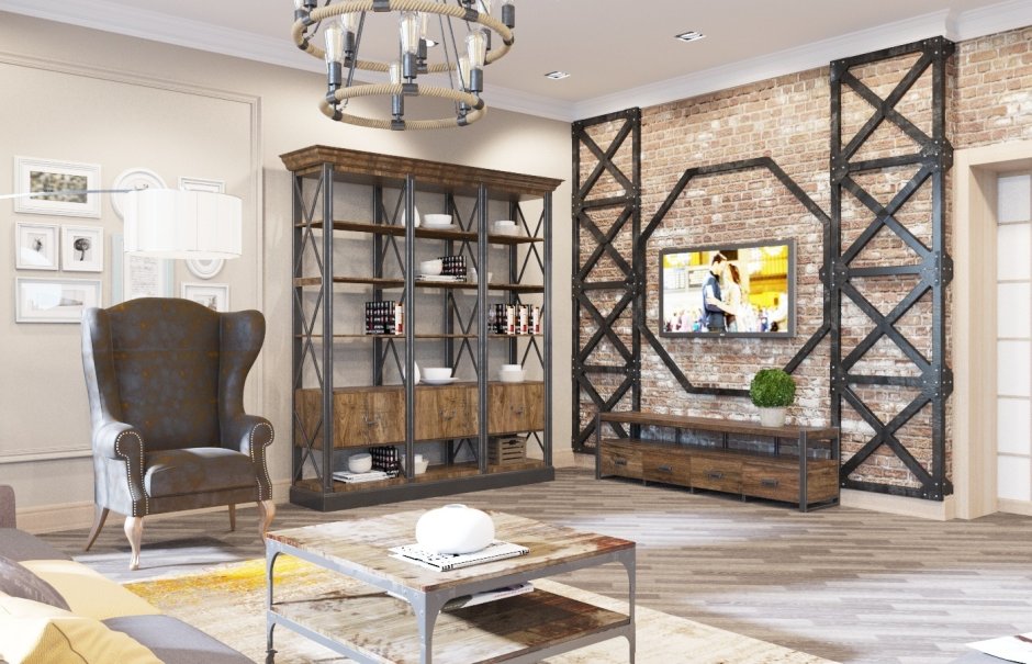 Мебель лофт