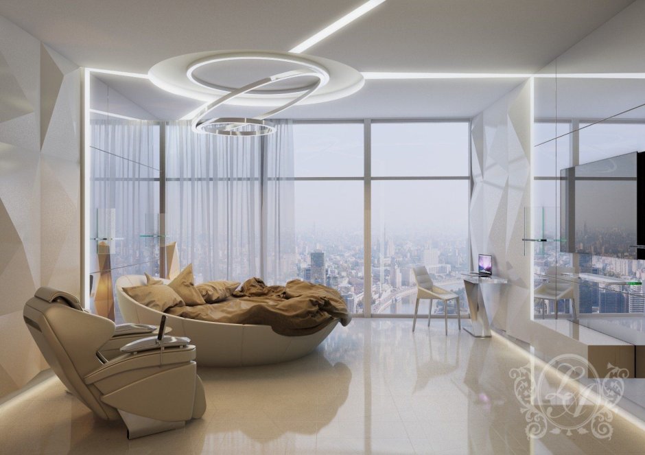 Футуристическая гостиная