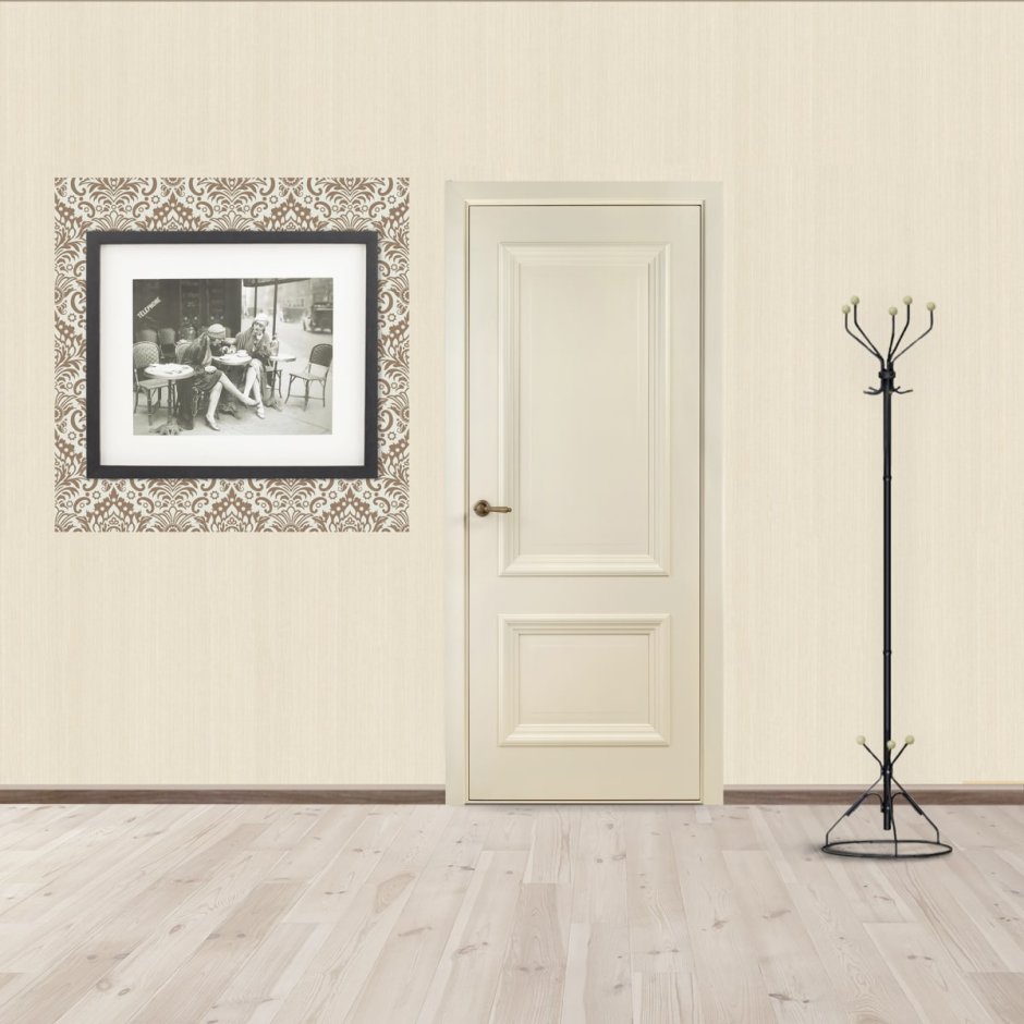 Дверь межкомнатная глухая Стелла, 60x200 см, эмаль, цвет белый