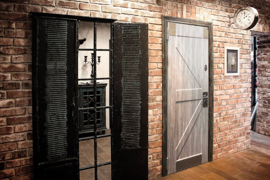 Входная дверь лофт 17.1