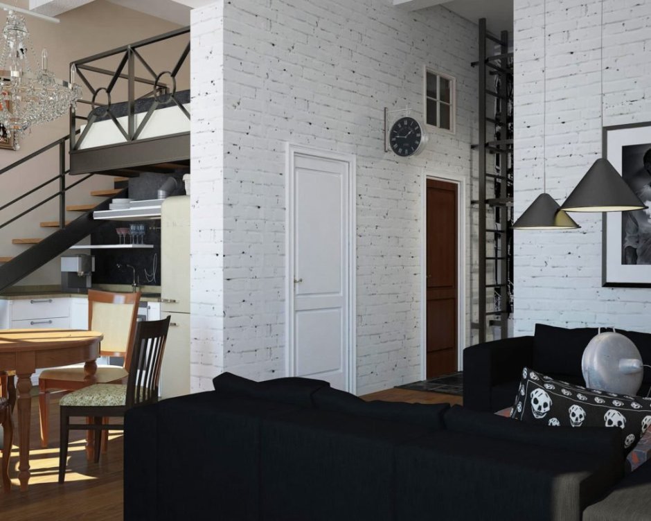 Двери в стиле лофт