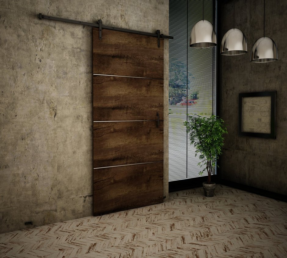 Двери в стиле лофт