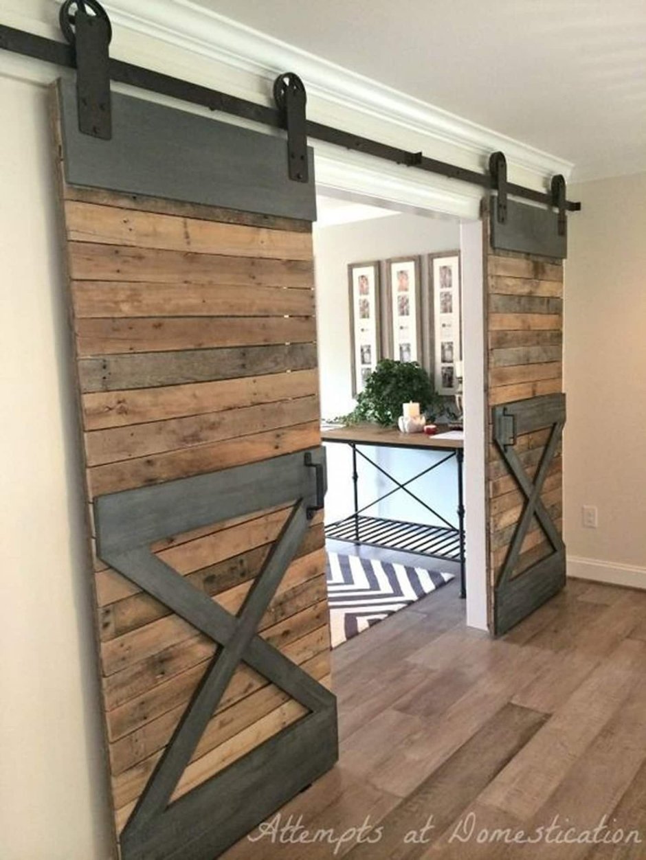 Амбарные двери лофт лофт