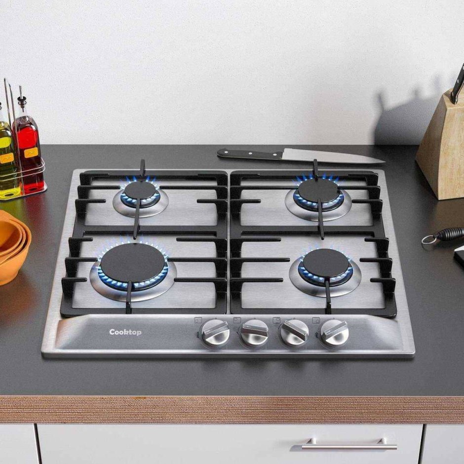 Варочная панель электро газовая 3х конфорочная