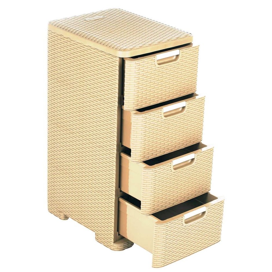 Комод Элластик-пласт плетенка