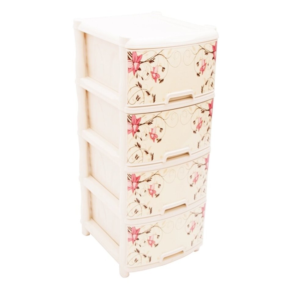 Комод Элластик пласт "Престиж" бежевый