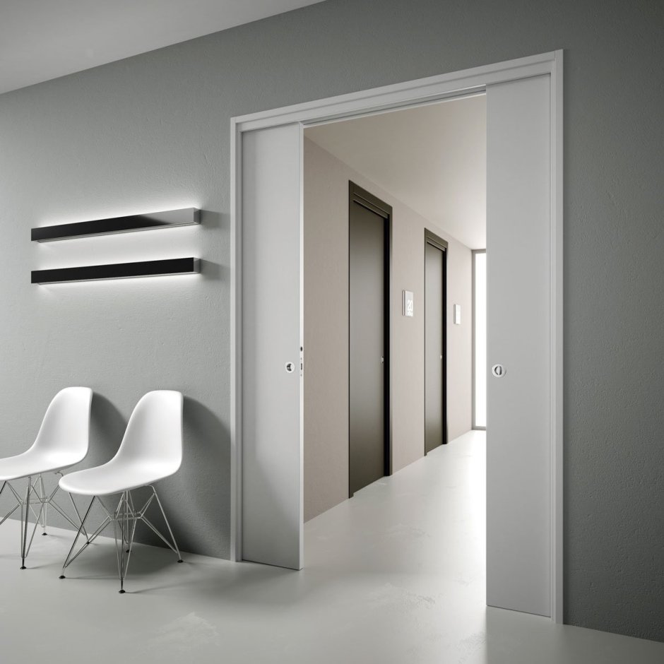 Раздвижная дверь под покраску