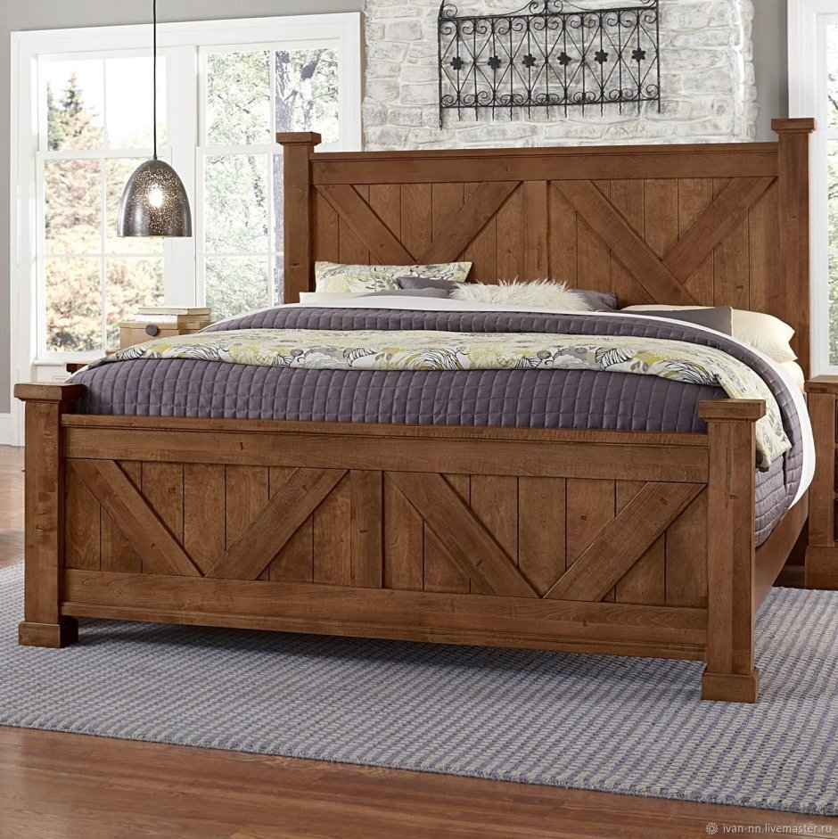 Кровать из массива дерева Noble House