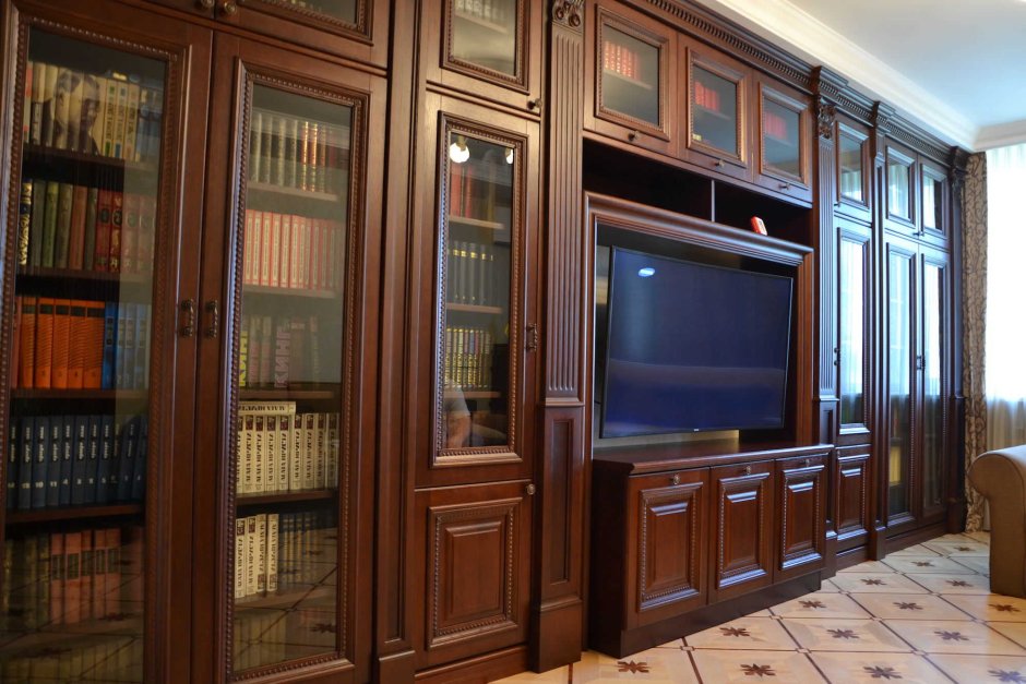 Книжный шкаф массив Милана зеленый 4680025150650