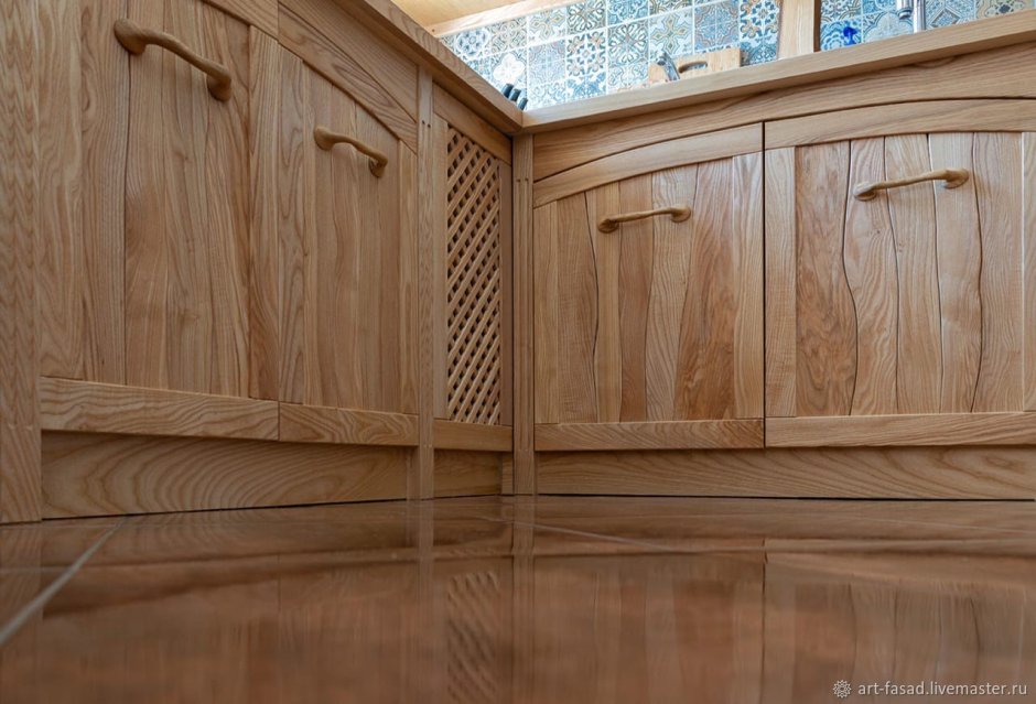 Фасады из ясеня для кухни