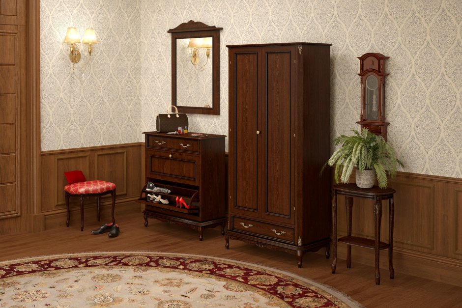 Сиена прихожая и гостиная