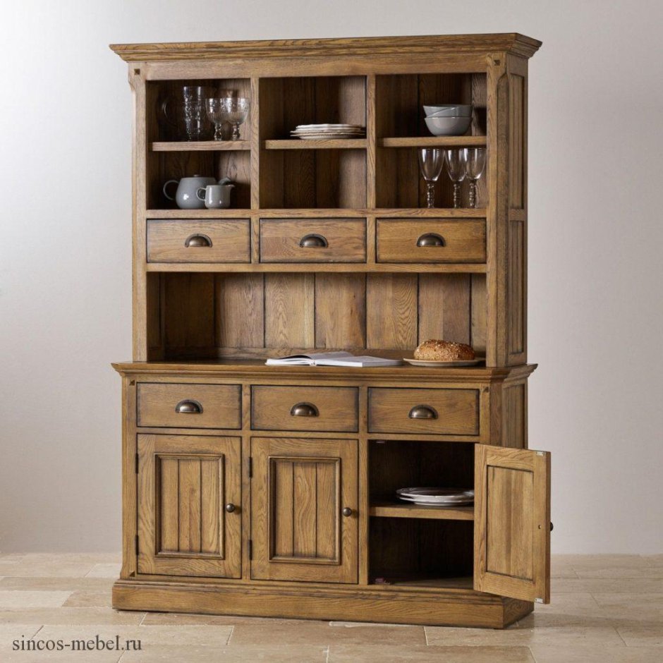 Мебель макси буфет из массива д.-015