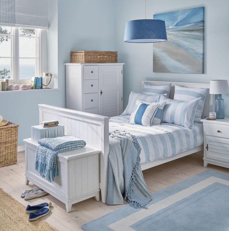 Спальня в средиземноморском стиле