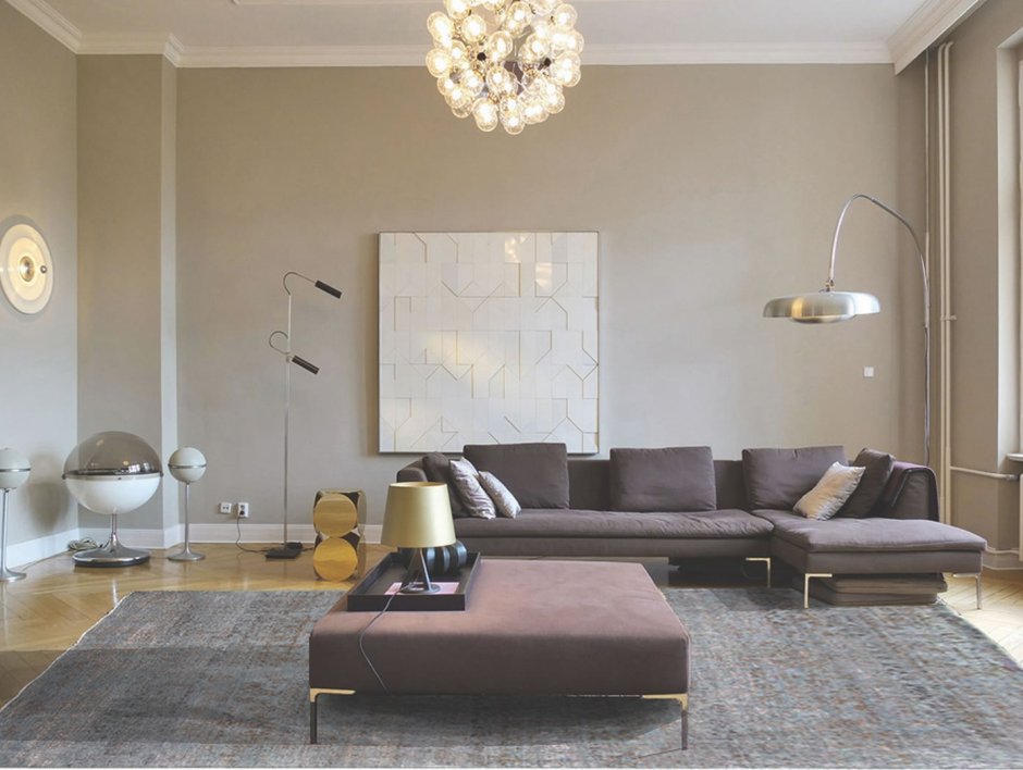 Цвет стен в гостиной