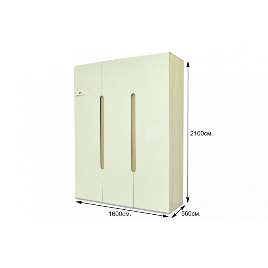 Трехстворчатый шкаф Палермо