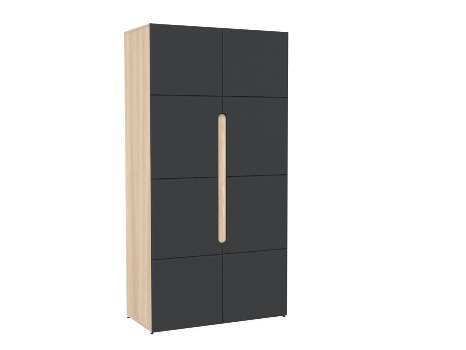 Шкаф Палермо 3 графит