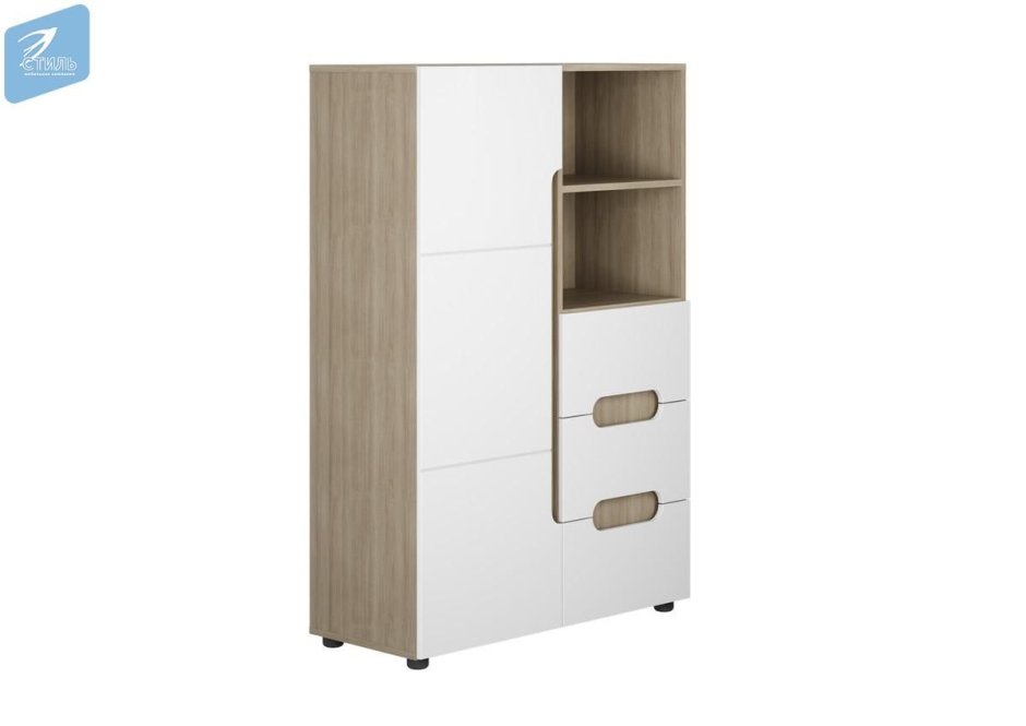 Шкаф 1-створчатый комбинированный Палермо
