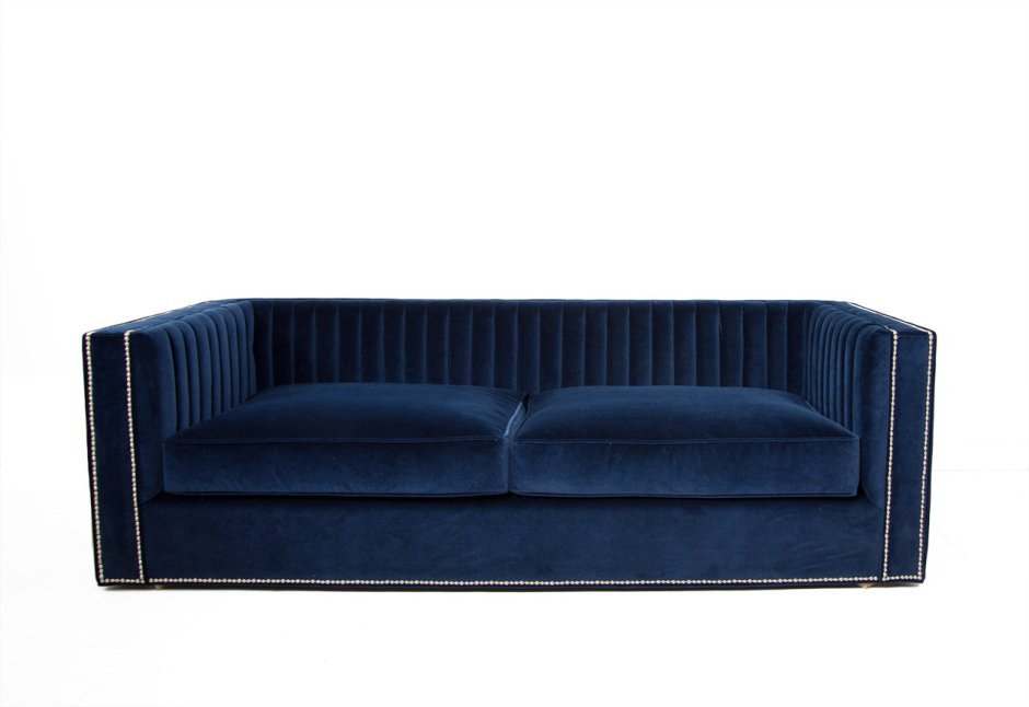 Синий диван