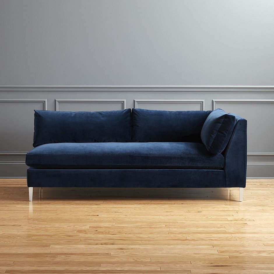 Диван прямой unico Sofa 2 Blue