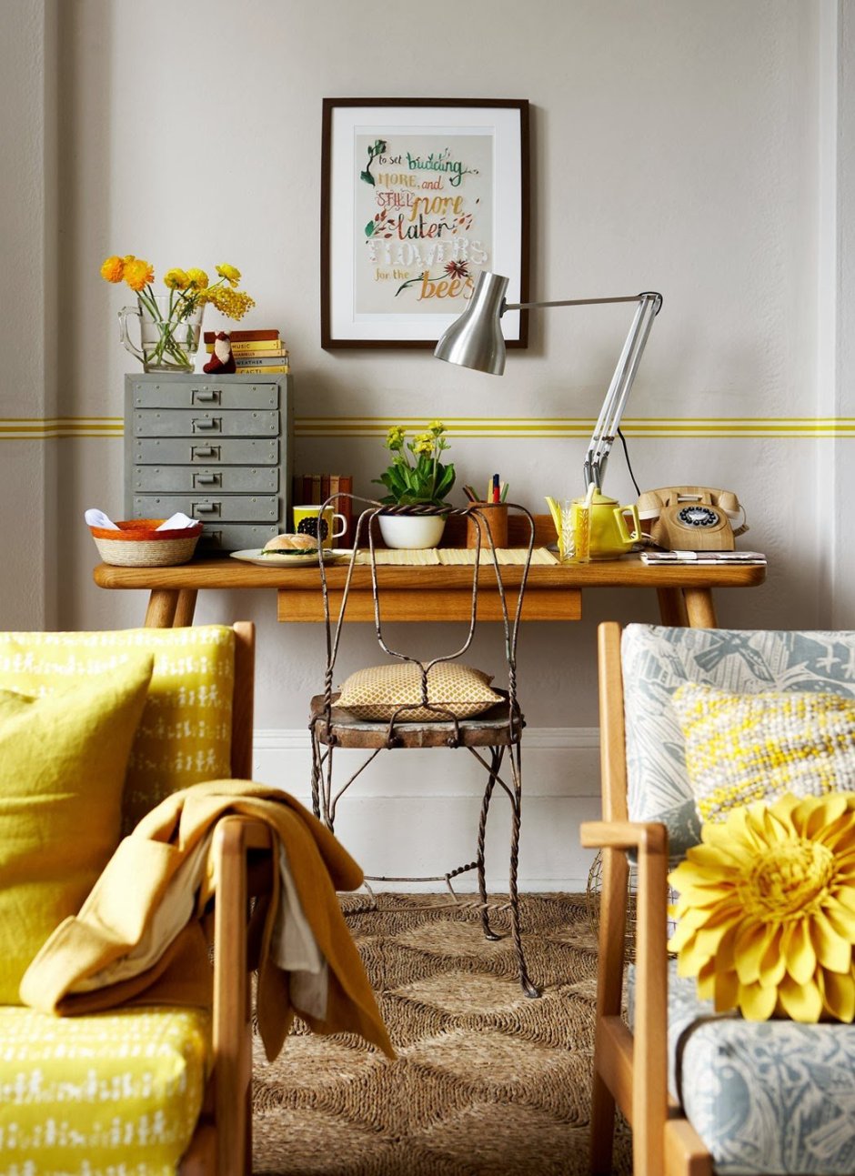 Декор (желтый)