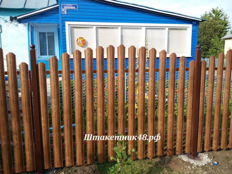 Металлический штакетник премиум FINFOLD