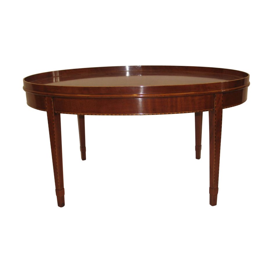 Журнальный стол Альт красное дерево