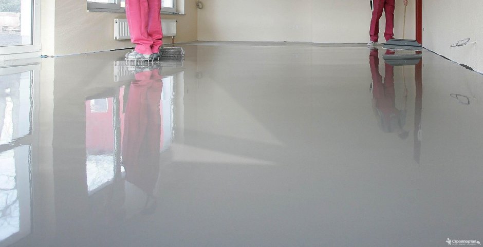 Эпоксидная стяжка пола