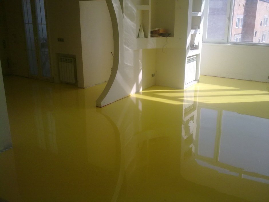 Пол наливной 3д самовыравнивающийся