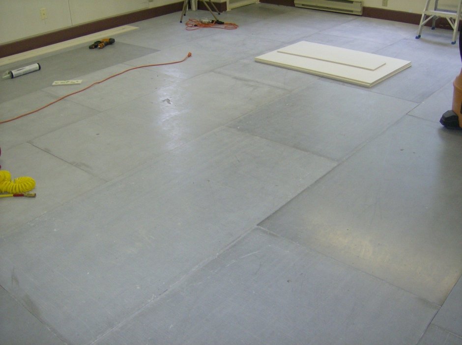 Полы стекломагнезитовые листы