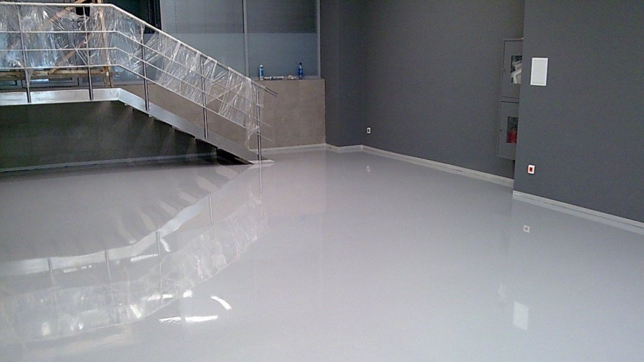 RAL 7035 наливной пол