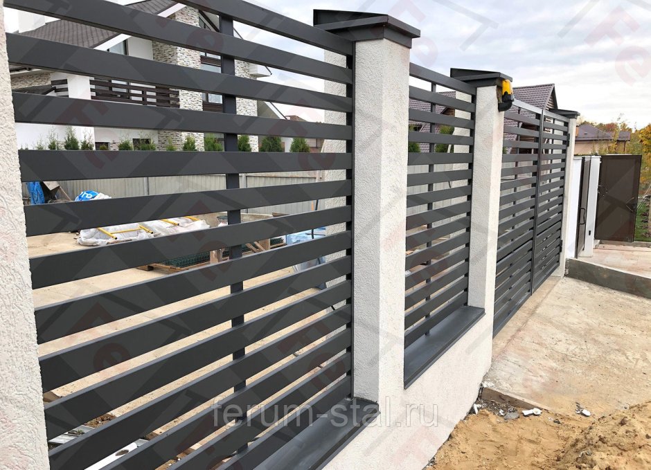 Забор ранчо металлический Гранд лайн