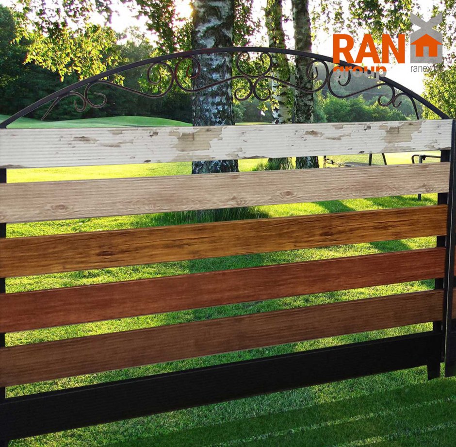 Секционный забор ранчо «ФС родео»