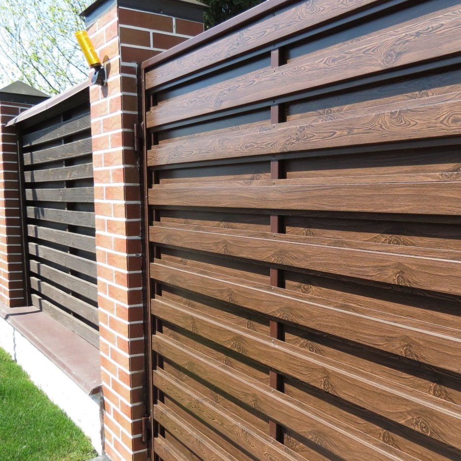 Забор ранчо металлический Гранд лайн