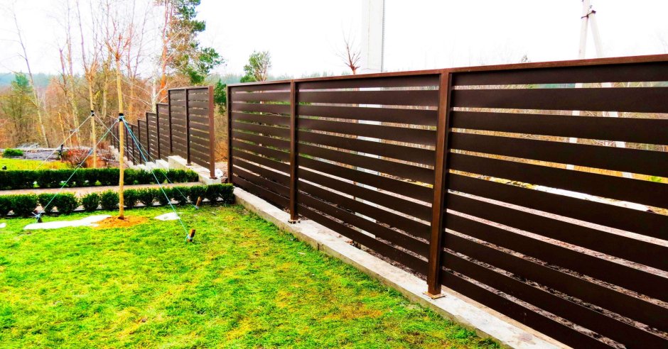 Забор ранчо металлический Гранд лайн