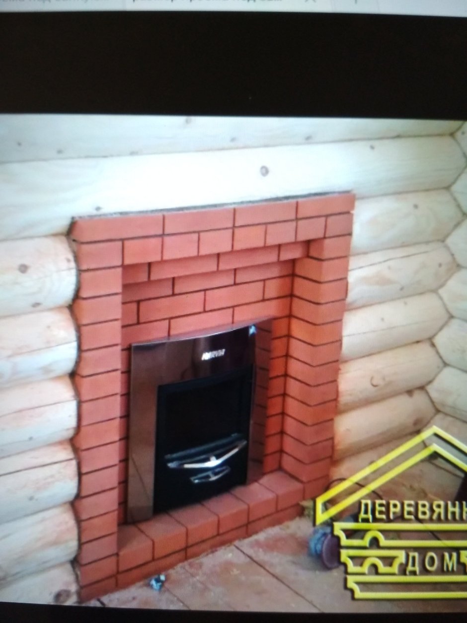 Обкладка кирпичом банной печи с выносной топкой