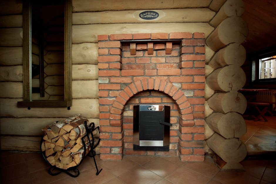 Порталы для банных печей из кирпича