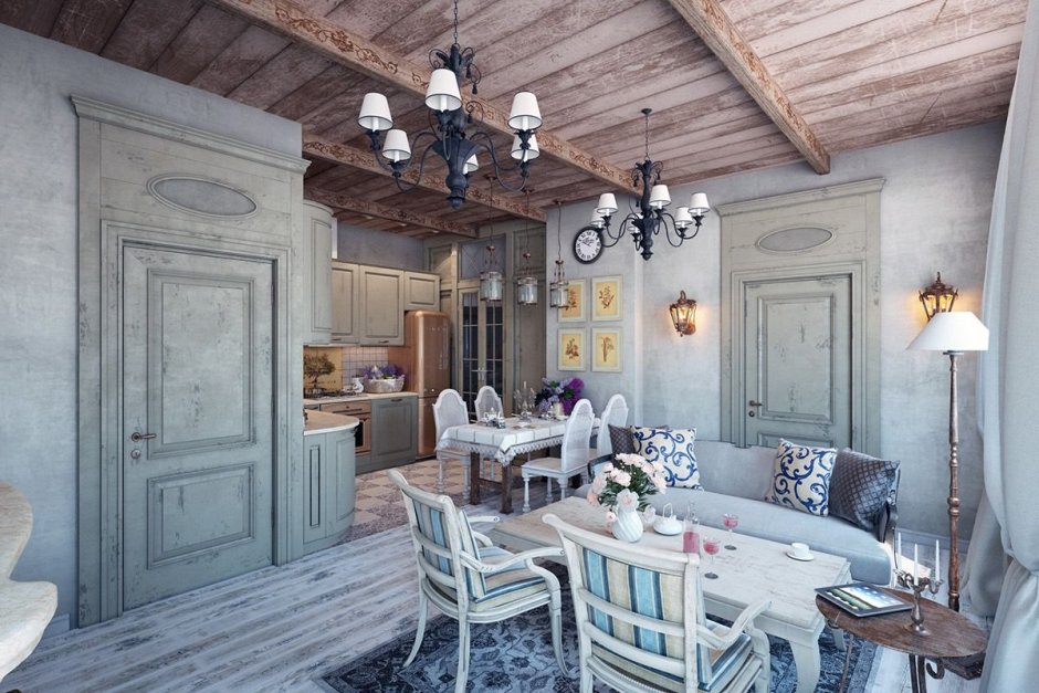 Прованский стиль в интерьере
