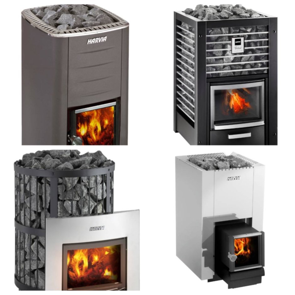 Печь харвия дровяная для бани