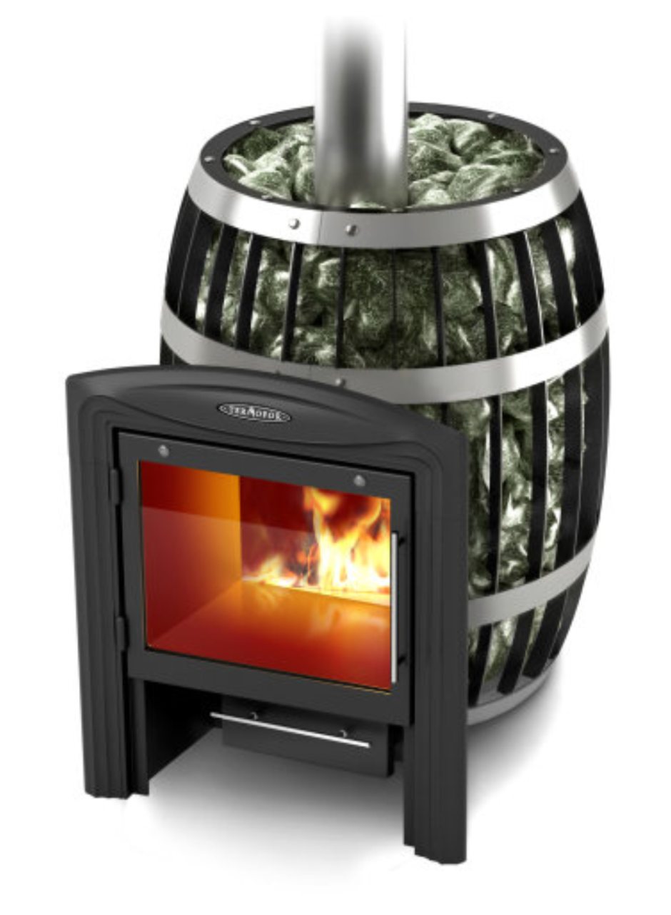 Банная печь TMF Саяны inox Витра
