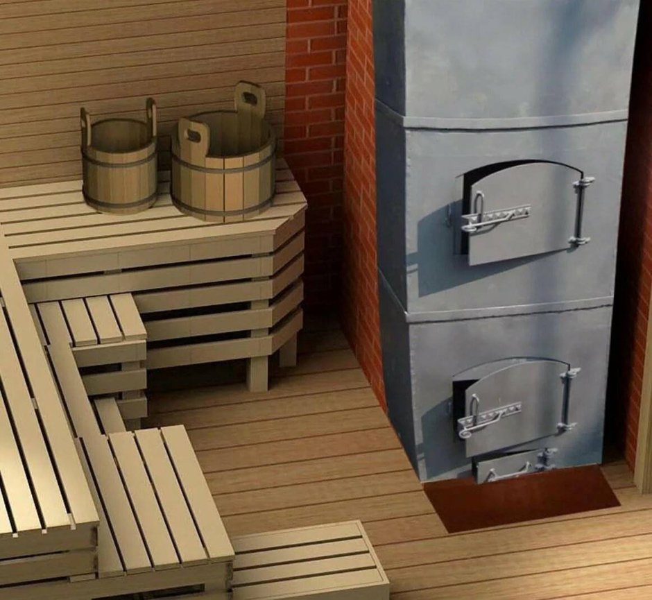 Печь банька-3 с навесн.баком