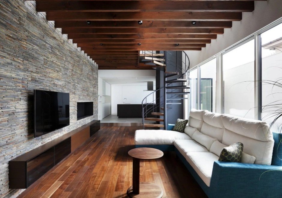 Потолок лофт фальшбалки