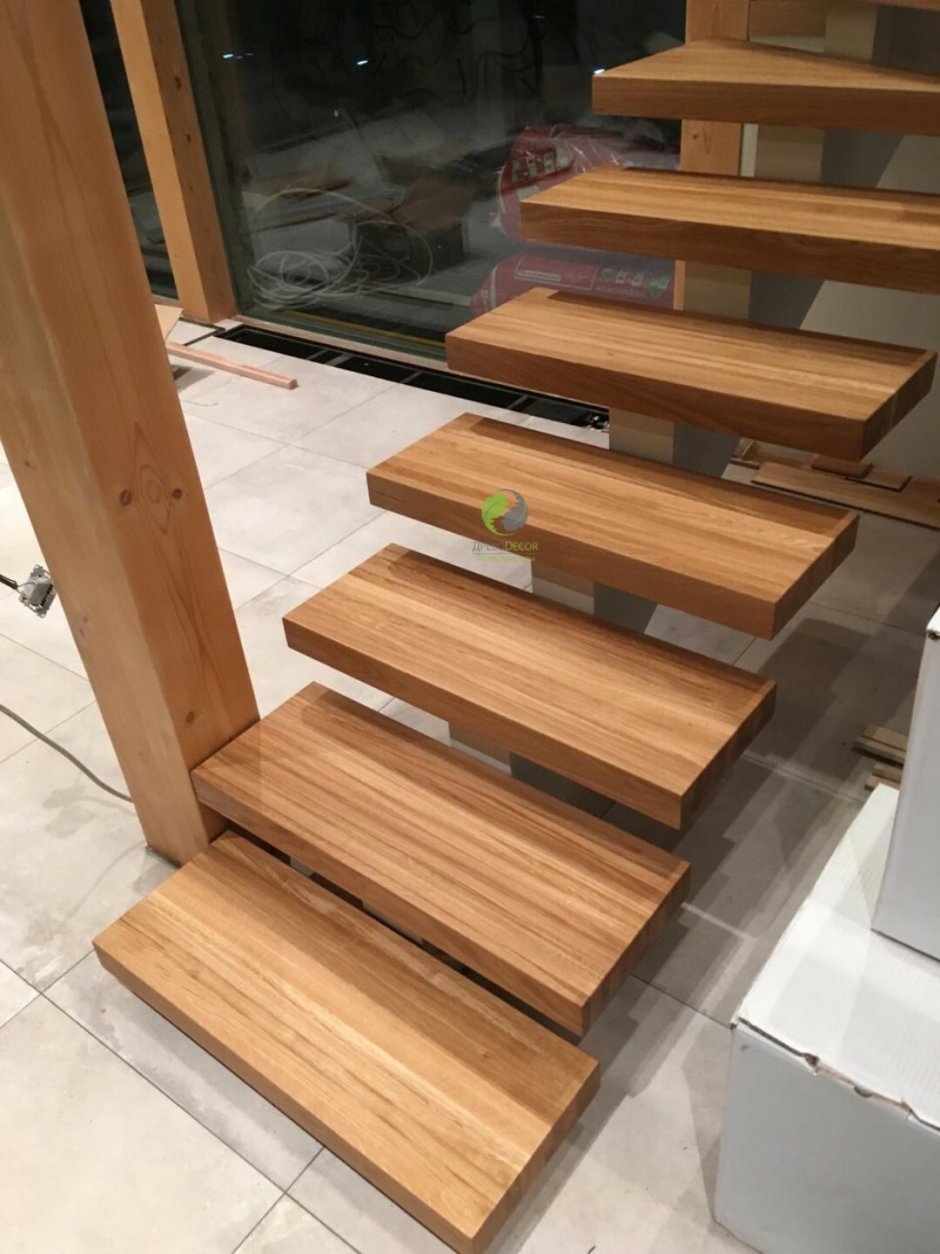 Деревянные ступени