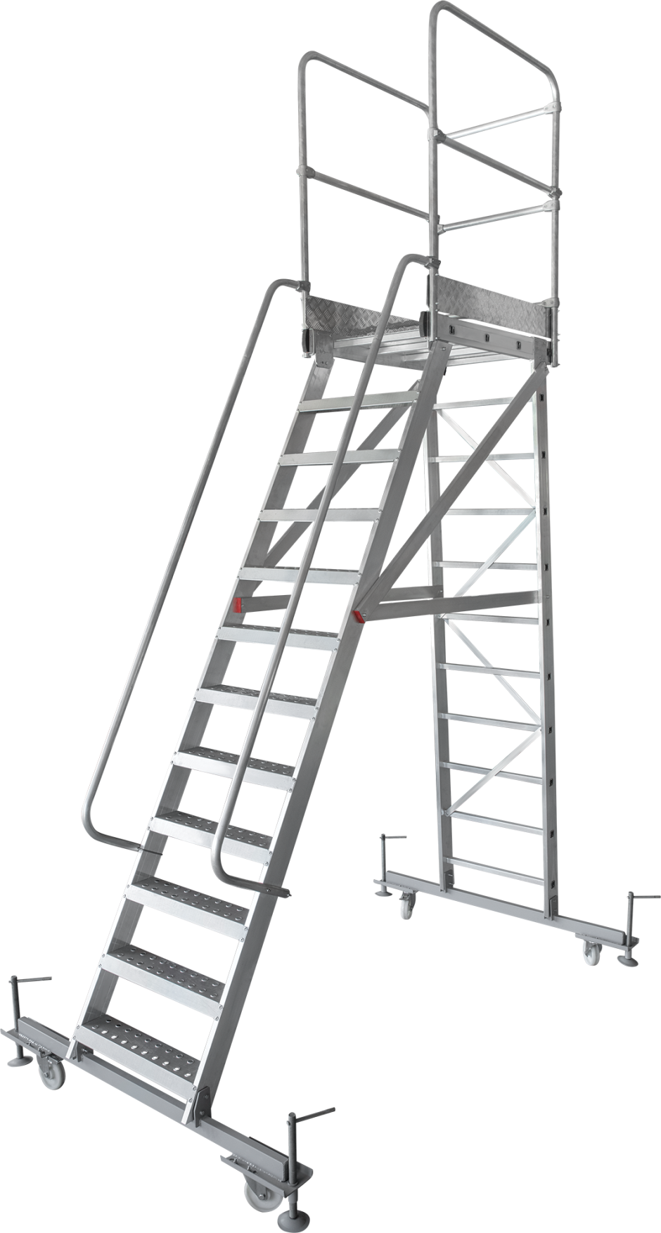 Лестница с площадкой передвижная СЗМК ЛР-2,2